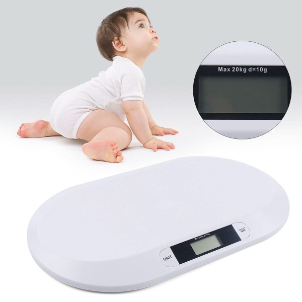 Pèse Bébé avec Affichage LCD pour les Nouveaux-nés de 30 g à 20 kg Pèse Bébé avec Affichage LCD pour les Nouveaux-nés de 30 g à 20 kg