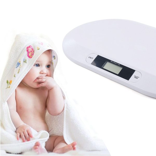 Pèse Bébé avec Affichage LCD pour les Nouveaux-nés de 30 g à 20 kg