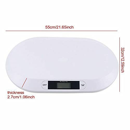 Pèse Bébé avec Affichage LCD pour les Nouveaux-nés de 30 g à 20 kg