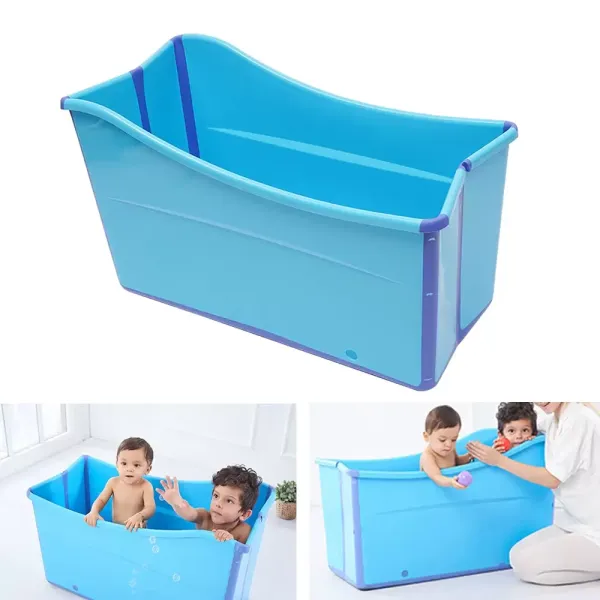 Baignoire pliable en plastique - Pour enfants - Pour adultes