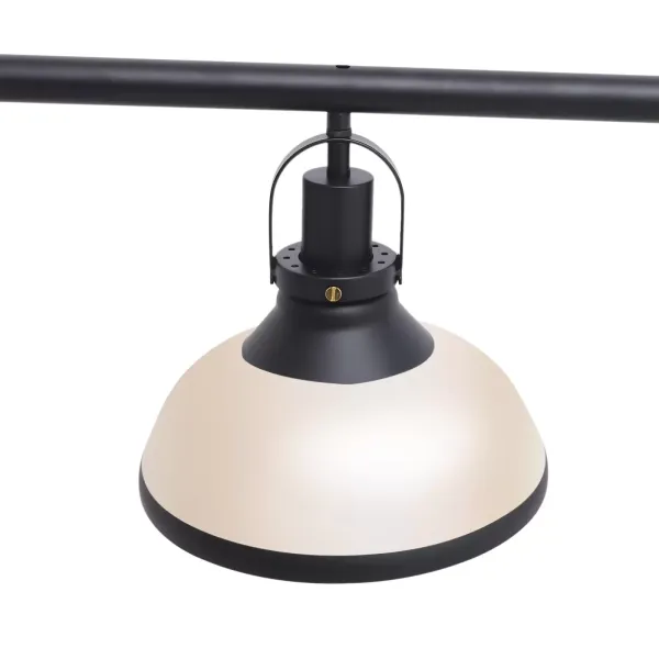 Lampe suspendue rétro pour billard - Lampe de billard industrielle - Châssis avec chaîne noire - Lustre suspendu - Pour table de billard Lampe suspendue rétro pour billard - Lampe de billard industrielle - Châssis avec chaîne noire - Lustre suspendu - Pour table de billard