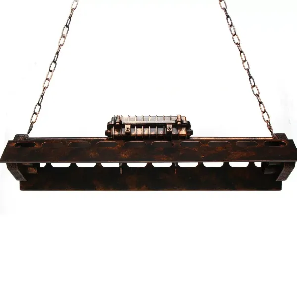 Lustre vintage rétro industriel en métal, câble réglable, diamètre 78 cm, parfait pour les restaurants, bars, cafés