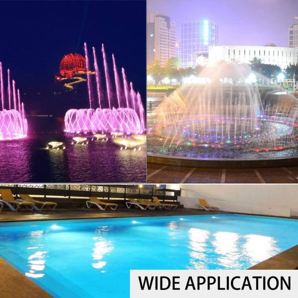 Piscine allumant l'éclairage sous-marin de 18W RVB de LED La piscine IP68 imperméable de LED