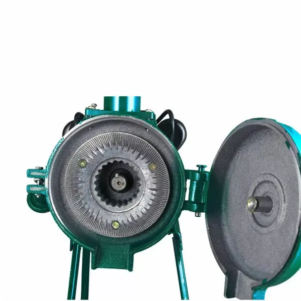 Moulin à céréales avec entonnoir pour graines, farine de riz, maïs 1400 tr/min ( Vert )