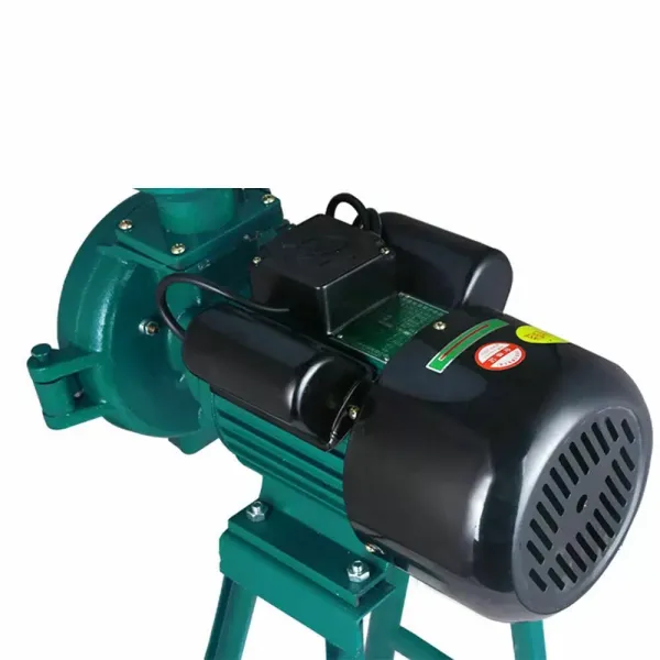 Moulin à céréales avec entonnoir pour graines, farine de riz, maïs 1400 tr/min ( Vert )
