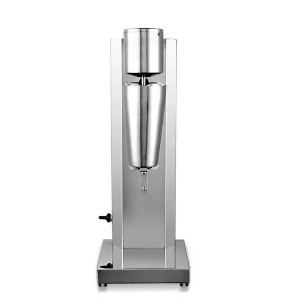 Machine à milk-shake commerciale de 180W en acier inoxydable, avec mousseur, pour smoothie 650m