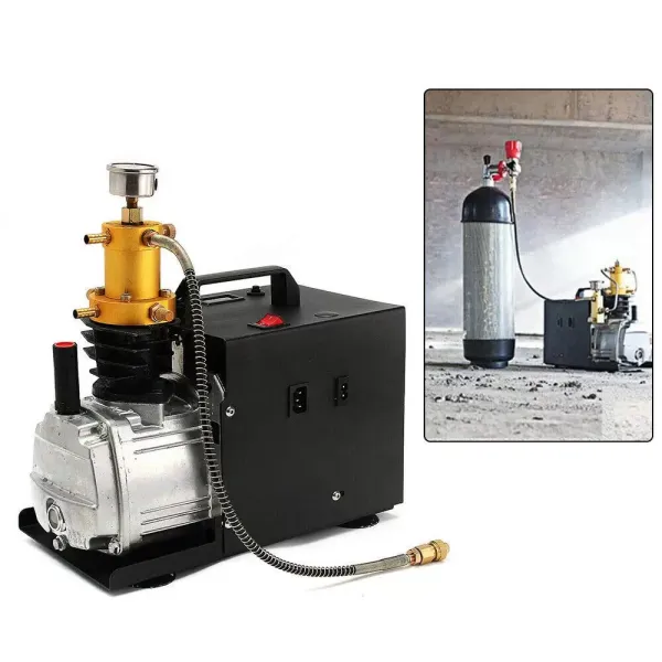 300bar 4500PSI Pompe à compresseur électrique à haute pression two Stage 30MPA