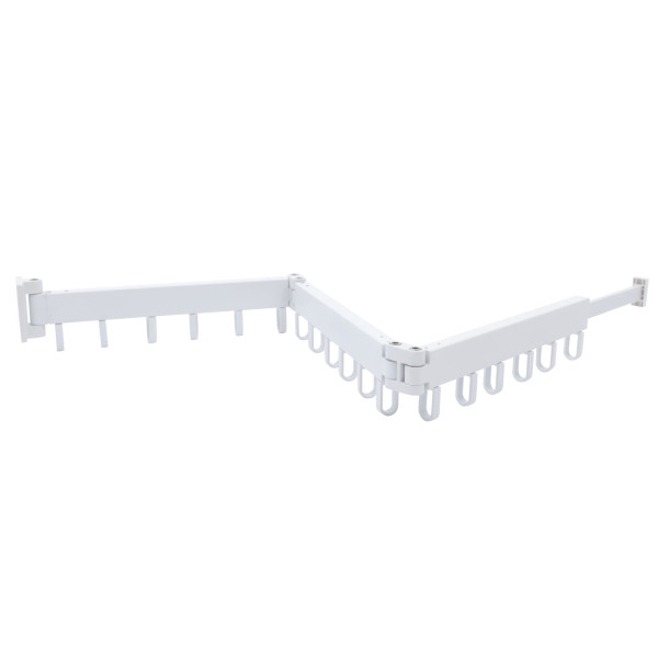 Cintre mural anneau pivotant - 30% - blanc