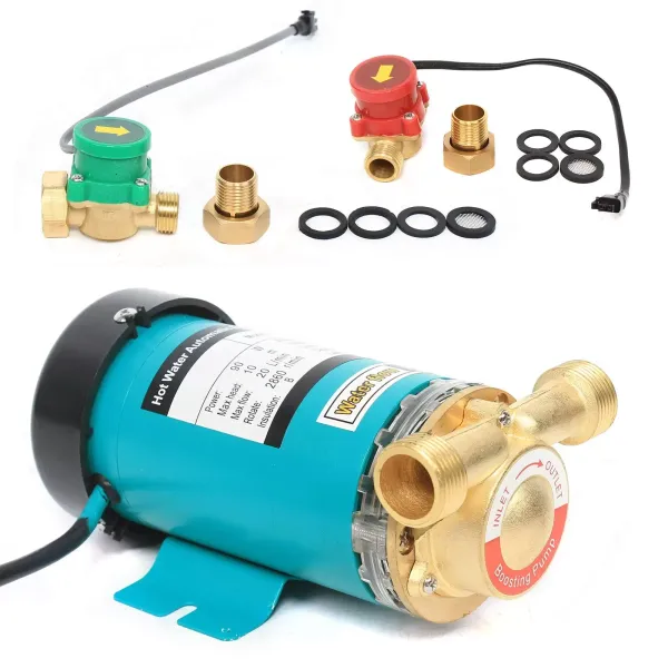 Pompe à Eau de Pompe de Pression de 90W 220V pour la Pompe de système d'eau de Jardin 2850 TR/Min