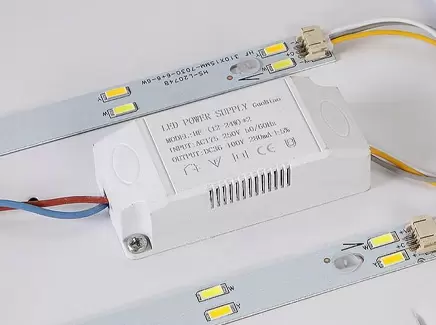 Plafonnier LED en bois - Pour chambre à coucher - 220 V - 24 W