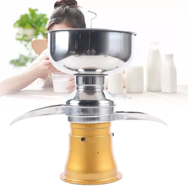 50 l/h - Séparateur de lait frais - Machine à séparer le lait de vache - Vitesse du rouleau : 9800-11000 tr/min