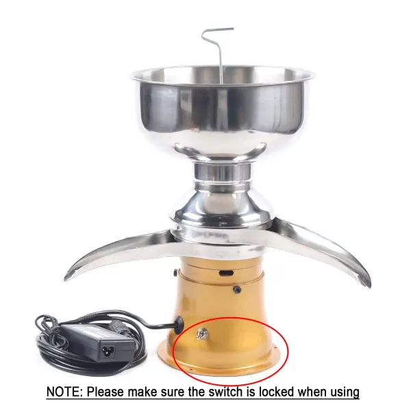 50 l/h - Séparateur de lait frais - Machine à séparer le lait de vache - Vitesse du rouleau : 9800-11000 tr/min