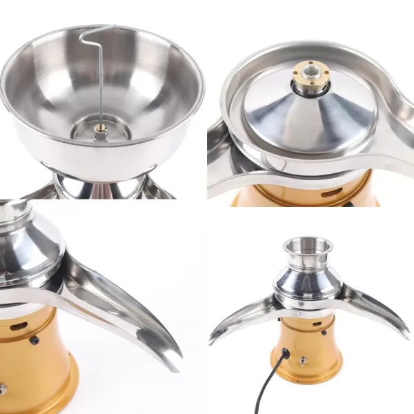 50 l/h - Séparateur de lait frais - Machine à séparer le lait de vache - Vitesse du rouleau : 9800-11000 tr/min