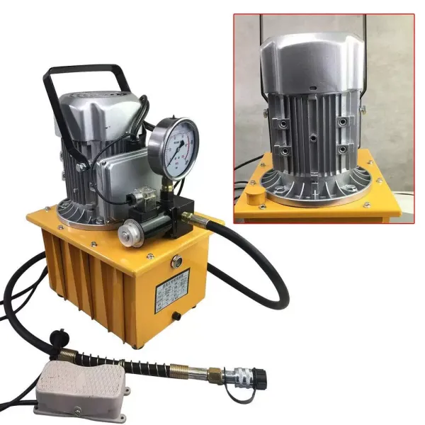 Pompe hydraulique Driven 700 bar 7 l avec valve à pédale 750 W