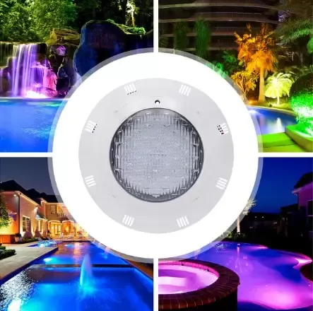 Lampe LED pour piscine - 45 W/36W - Éclairage submersible - Ac12 V - Angle d'éclairage 120 ° - Étanche IP68 - À suspendre sous l'eau