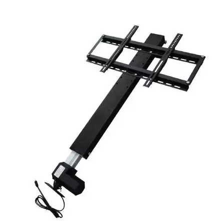 Support TV électrique réglable en hauteur 700 mm Télécommande pour téléviseur 26" à 57"
