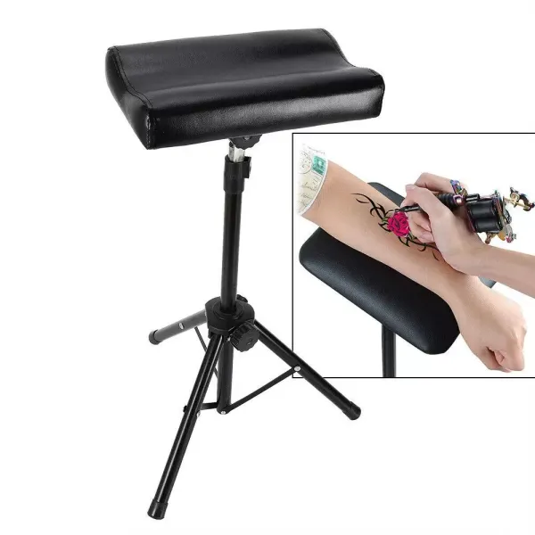 Accoudoir de tatouage de repose-bras de tatouage réglable Studio de hauteur réglable portable 70-100cm