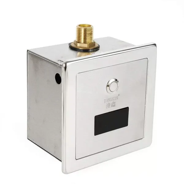 Vanne de chasse d'eau infrarouge - Capteur automatique - Siège de toilette intelligent - Valve de chasse d'eau dissimulée - G1/2