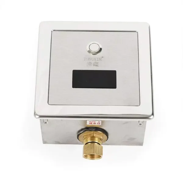 Vanne de chasse d'eau infrarouge - Capteur automatique - Siège de toilette intelligent - Valve de chasse d'eau dissimulée - G1/2
