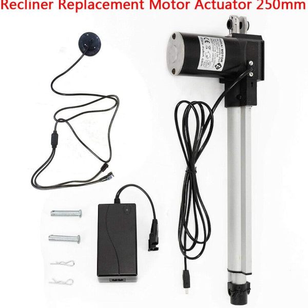 Servomoteur pour moteur à inclinaison 1000 N 250 mm 24 V CC Line Commande manuelle électrique Recliner Moteur Replacement