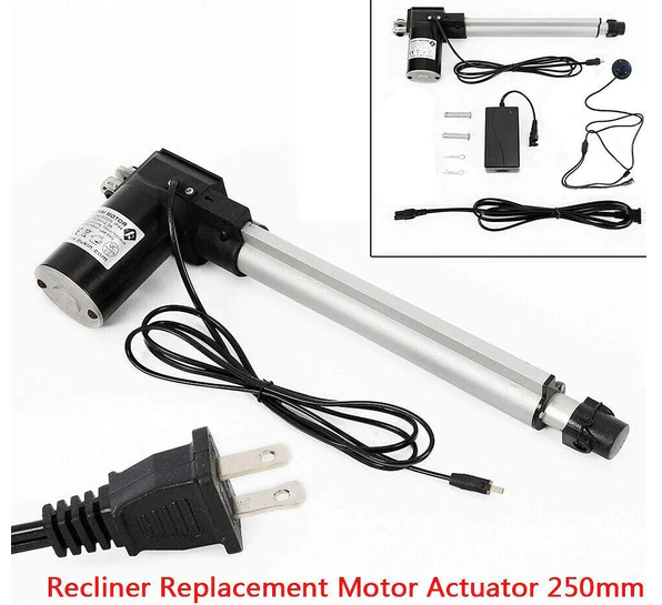 Servomoteur pour moteur à inclinaison 38-61 cm 8-Suffix AC Line Commande manuelle électrique Recliner Moteur Replacement