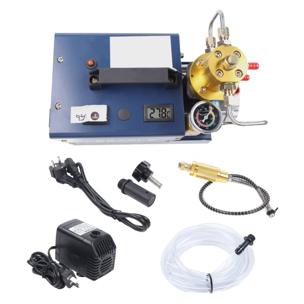 Auto 220V compresseur d'air haute pression PCP pistolet à air pompe submersible,avec séparation huile-eau (version standard)