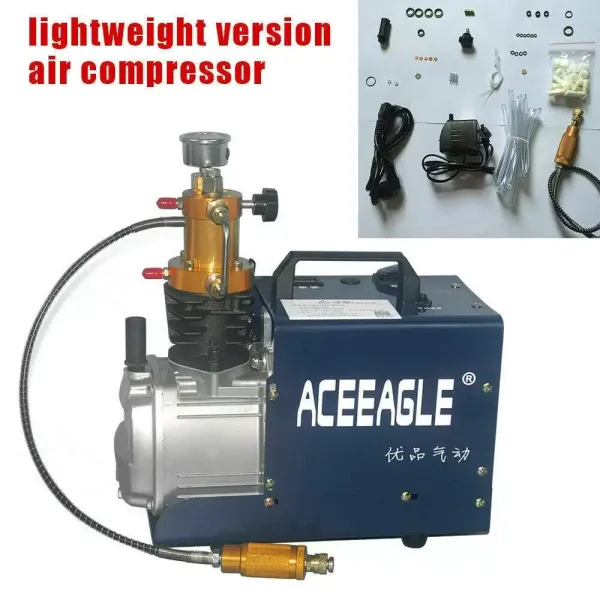 300 bar 30 MPA 4500 PSI PCP Compresseur d'air haute pression Pompe à air comprimé