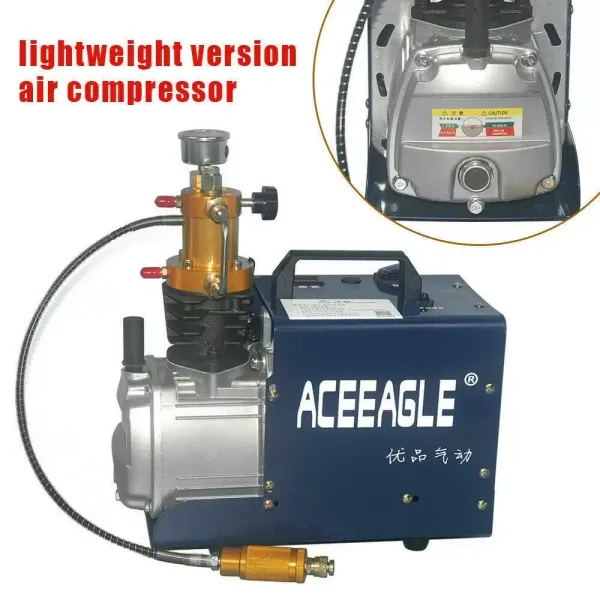 300 bar 30 MPA 4500 PSI PCP Compresseur d'air haute pression Pompe à air comprimé