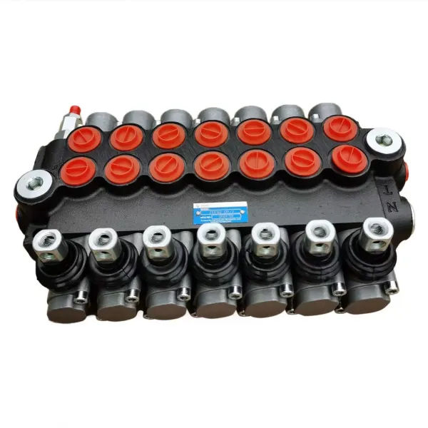 7 Bobine 4300 psi soupape de Commande hydraulique Double Effet 11 Gpm Chargeur réglable de Tracteur