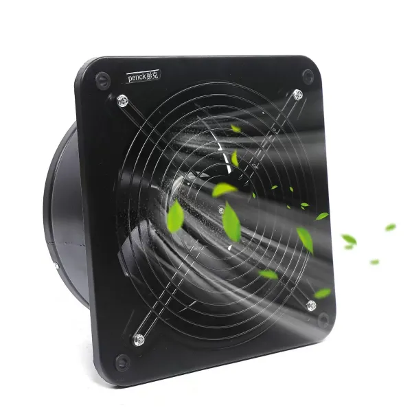 CNCEST-Ventilateur mural pour salle de bain - 300 mm - Avec tôle de refoulement