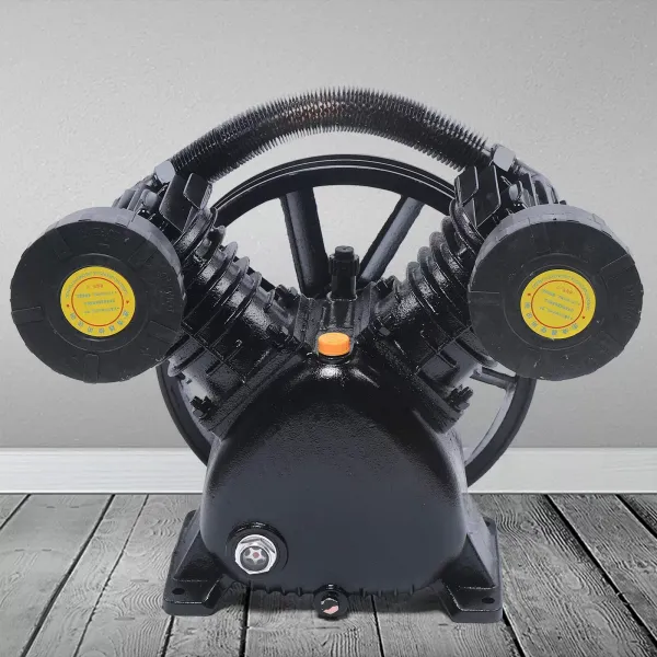 Compresseur à piston 4000 W Pompe pour compresseur d'air Type V 900 tr/min 4 kW 2 cylindres