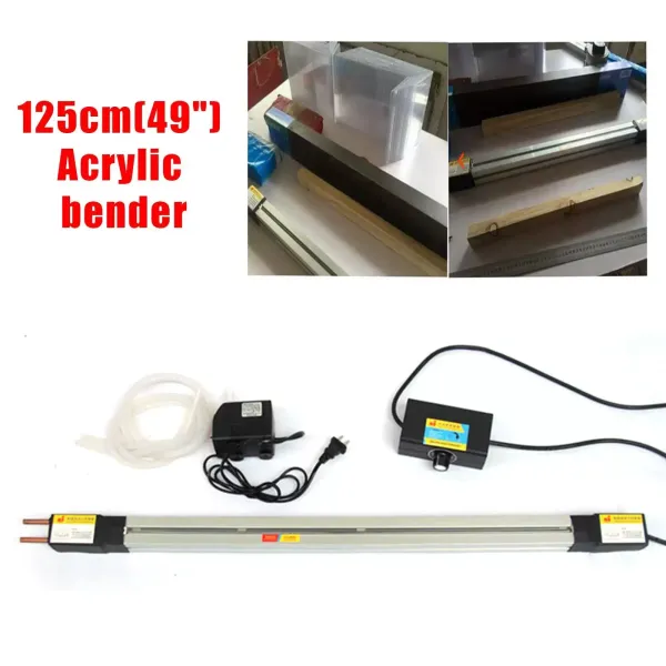 Machine à cintrer 125 cm 220 V en plastique et PVC Machine à cintrer 125 cm 220 V en plastique et PVC