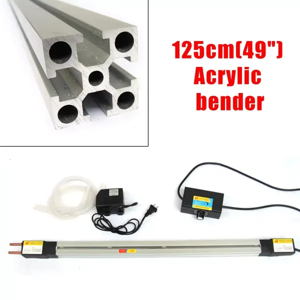 Machine à cintrer 125 cm 220 V en plastique et PVC Machine à cintrer 125 cm 220 V en plastique et PVC