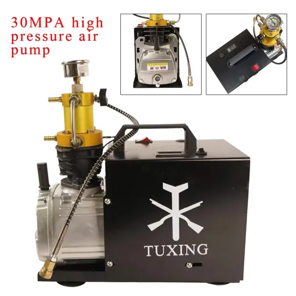 Pompe à air électrique 1800 W 30 MPA 220 V 4500 PSI Pompe à air haute pression