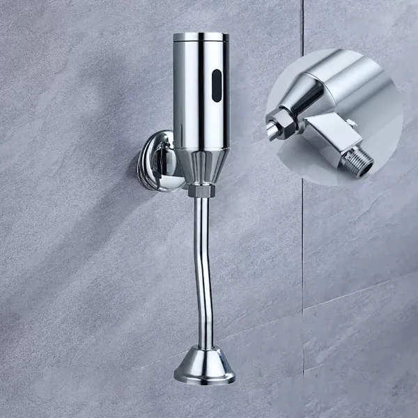 Urinoir à capteur automatique en laiton pour salle de bain - Pour salle de bain - Économie d'eau - Urinoir