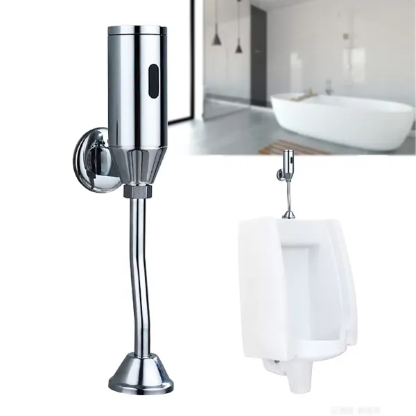 Urinoir à capteur automatique en laiton pour salle de bain - Pour salle de bain - Économie d'eau - Urinoir