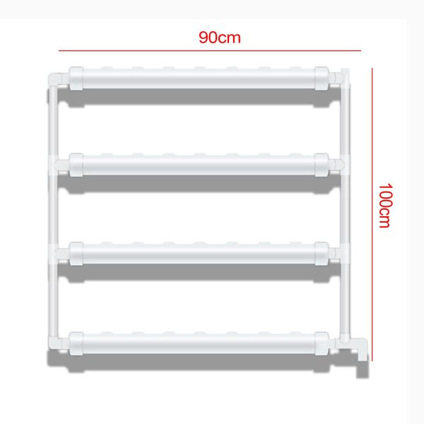 Système hydroponique en PVC - Pour culture aquatique - Avec pompe à eau - Pour balcon et jardin