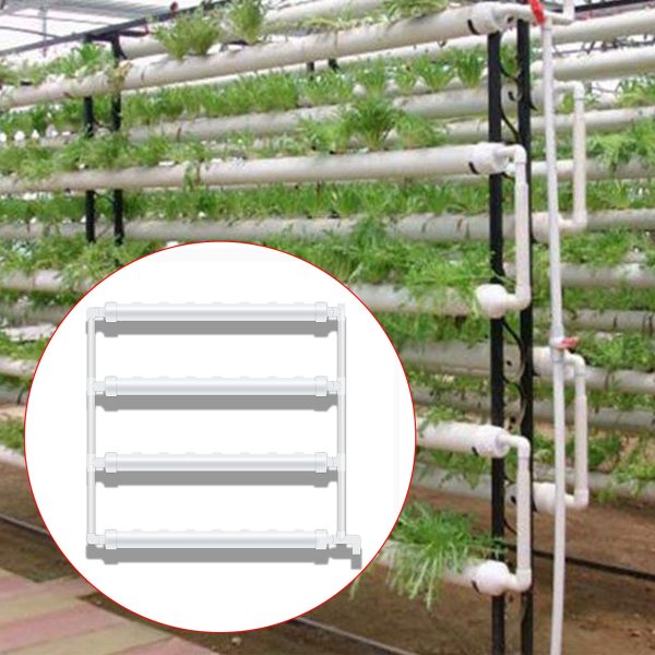 Système hydroponique en PVC - Pour culture aquatique - Avec pompe à eau - Pour balcon et jardin Système hydroponique en PVC - Pour culture aquatique - Avec pompe à eau - Pour balcon et jardin
