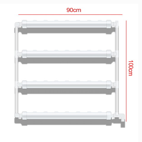 Système hydroponique en PVC - Pour culture aquatique - Avec pompe à eau - Pour balcon et jardin