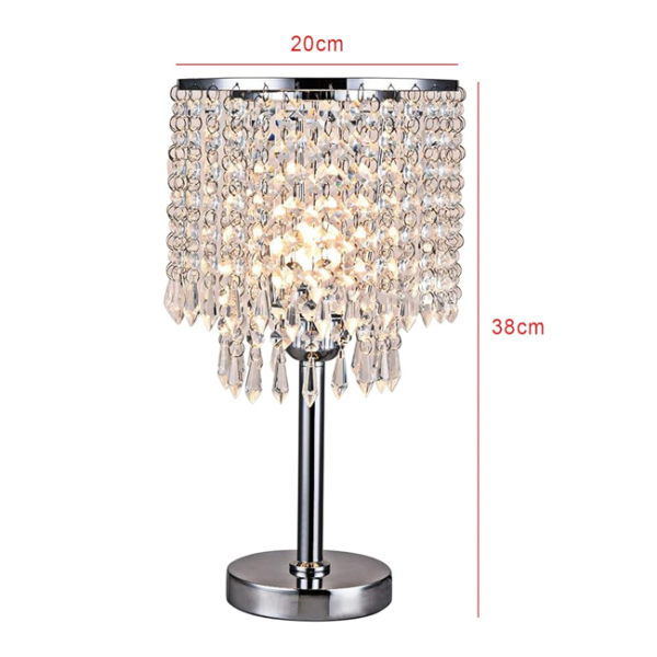 Lampe de table en verre créative moderne, blanche