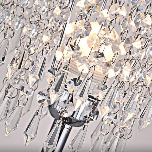 Lampe de table en verre créative moderne, blanche