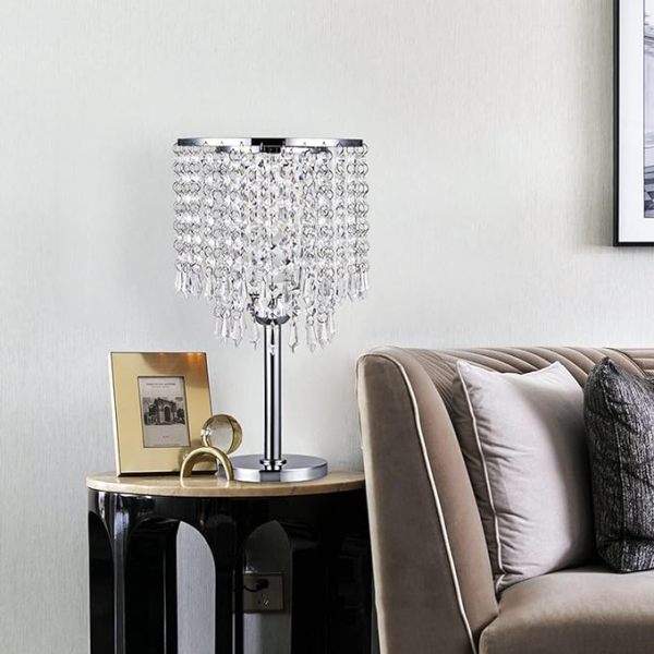 Lampe de table en verre créative moderne, blanche