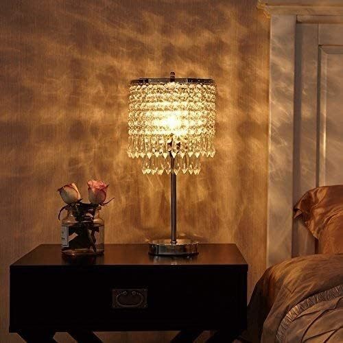 Lampe de table en verre créative moderne, blanche