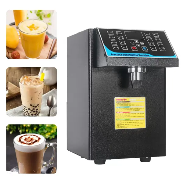 Distributeur automatique de sucre de fruits, sirop, bubble tea, équipement en acier inoxydable, 16 groupes, 220 V, 7,5 L, 450 W