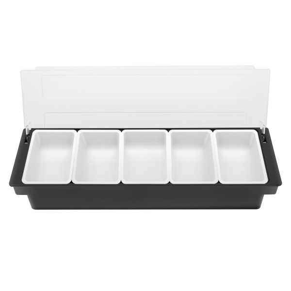Distributeur de condiments avec compartiments, 5 treillis, pour le stockage et la conservation des fruits, légumes, épices, 50*15*10cm Distributeur de condiments avec compartiments, 5 treillis, pour le stockage et la conservation des fruits, légumes, épices, 50*15*10cm