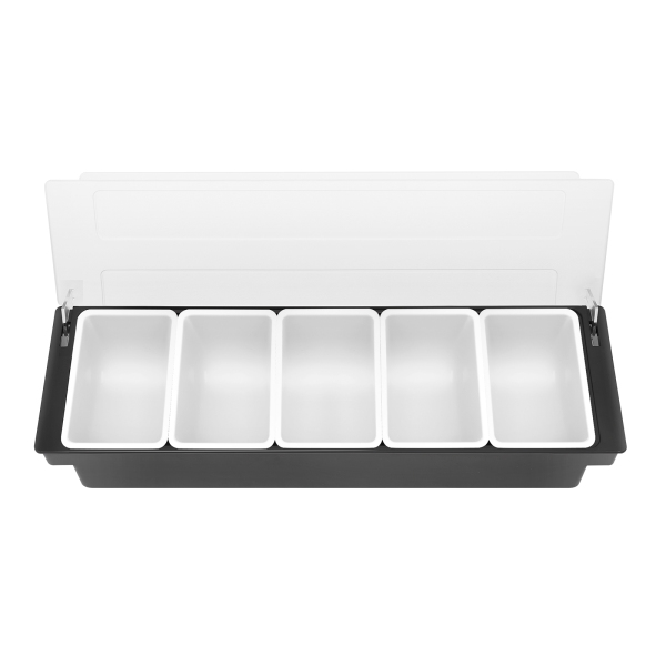 Distributeur de condiments avec compartiments, 5 treillis, pour le stockage et la conservation des fruits, légumes, épices, 50*15*10cm Distributeur de condiments avec compartiments, 5 treillis, pour le stockage et la conservation des fruits, légumes, épices, 50*15*10cm