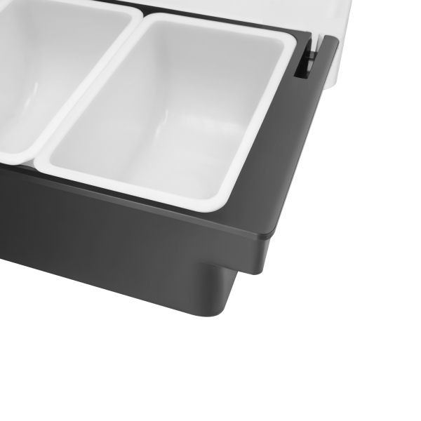 Distributeur de condiments avec compartiments, 5 treillis, pour le stockage et la conservation des fruits, légumes, épices, 50*15*10cm Distributeur de condiments avec compartiments, 5 treillis, pour le stockage et la conservation des fruits, légumes, épices, 50*15*10cm