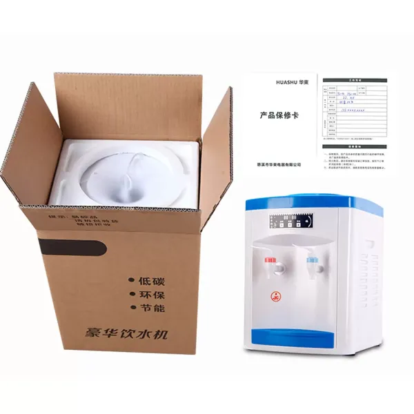 Distributeur d'eau de bureau - Refroidisseur d'eau potable - 550 W - Machine à boire électrique chaude et froide - Pour 5-18 l d'eau dans un seau