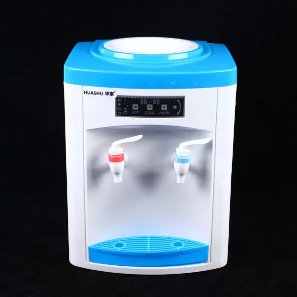 Distributeur d'eau de bureau - Refroidisseur d'eau potable - 550 W - Machine à boire électrique chaude et froide - Pour 5-18 l d'eau dans un seau
