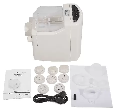 Elektrische pastamachine van 180 W, capaciteit 500 g, multifunctionele pastamachine, 9 mallen